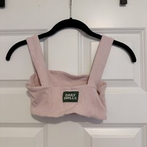 Daily Drills Ribbed Bra